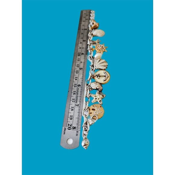 Brighton Cape Cod Shell Anchor Star Fish Charm - Picture 5 of 6